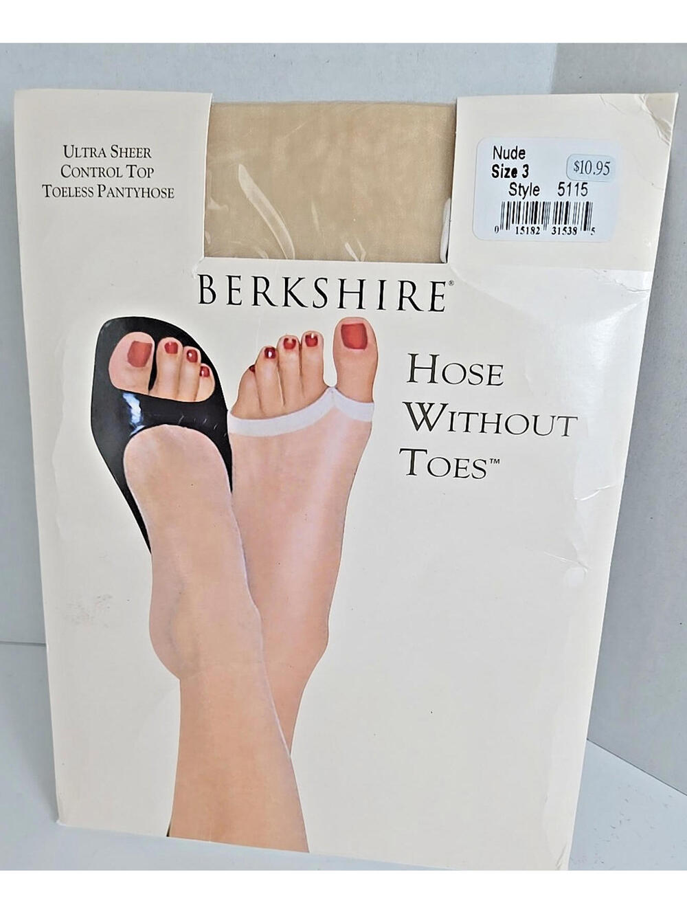 Berkshire Hose Without Toes Nude Color Size 3 Plus Style 5115